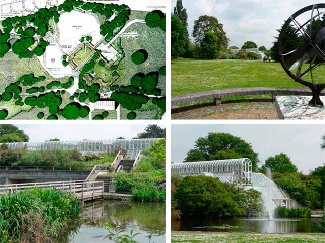 Peter Sheard CMLI - Landscape Design - Joseph Bankes Building,  Kew Gardens, Surrey.
